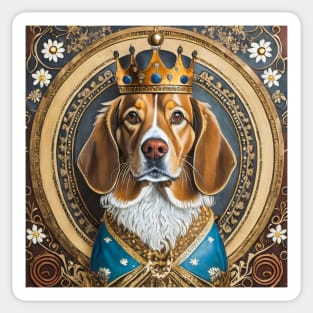 Royal dog Sticker